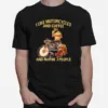 I Like Motorcycles And Coffee And Maybe 3 People Unisex T-Shirt