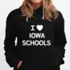 I Love Iowa Schools Unisex T-Shirt