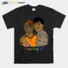 I Love Liking You Heartstopper Lgbtq Colored Unisex T-Shirt