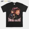 I Love Timothee Chalamet Pedro Pascal Cursed Fan Collage Unisex T-Shirt