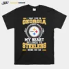 I May Live In Georgia But My Heart Belongs To Pittsburgh Steelers Here We Go Unisex T-Shirt