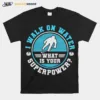 I Walk On Water Ice Hockey Unisex T-Shirt