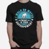 I Walk On Water Ice Hockey Unisex T-Shirt