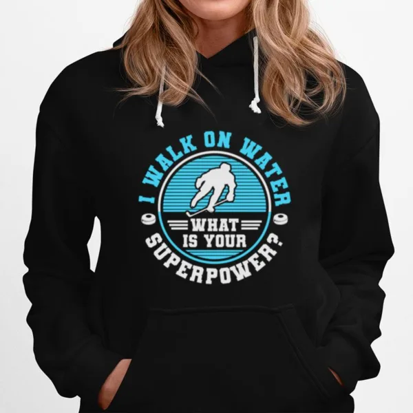 I Walk On Water Ice Hockey Unisex T-Shirt