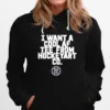 I Want A Cool Af Tee From Hockey Art Unisex T-Shirt