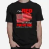 I Wear Red On Fridays For My Son And All Of America? Deployed Soldiers American Flag Unisex T-Shirt