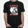 Im A Grumpy Old Firefighter Old Firefighter I Cant Fix Stupid But I Can Fix What Stupid Does Skull Unisex T-Shirt