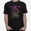 Im An August Girl Im Stronger Than You Believe Braver Than You Know Smarter Than You Think Heart Unisex T-Shirt