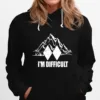 Im Difficult Skiing Unisex T-Shirt