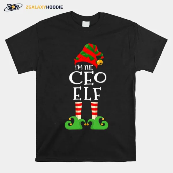 Im The Ceo Elf Matching Christmas Pajama Costume Unisex T-Shirt