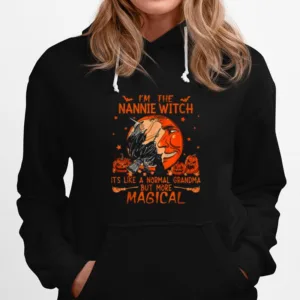 Im The Nannie Witch Like A Normal Grandma Halloween Unisex T-Shirt