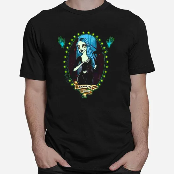 Immortal Flower Cartoon The Addams Family Unisex T-Shirt