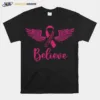 Intercept Cancer Fight Pink Ribbon Unisex T-Shirt