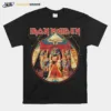 Iron Maiden   Powerslave Lightning Circle Unisex T-Shirt