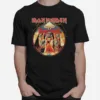 Iron Maiden   Powerslave Lightning Circle Unisex T-Shirt