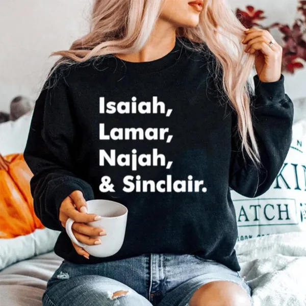 Isaiah Lamar Najah And Sinclair Unisex T-Shirt