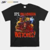 It? Halloween Witches Halloween Witch With Cat Boo Ghos Unisex T-Shirt