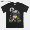 Jack Skellington Hug Heart Lgbt Love Is Love Halloween Unisex T-Shirt