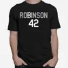 Jackie Robinson 42 Brooklyn Dodgers Unisex T-Shirt