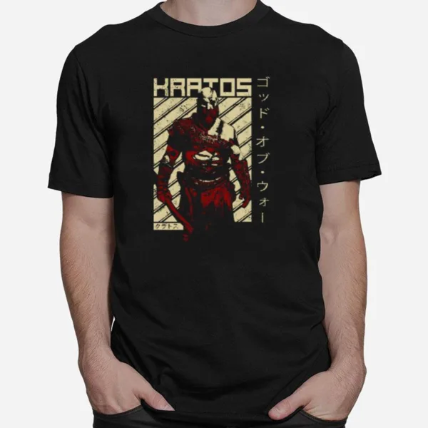 Japanese Kratos God Of War Video Game Unisex T-Shirt