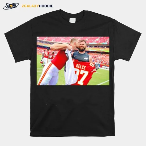 Jason Kelce And Travis Kelce Super Bowl Unisex T-Shirt