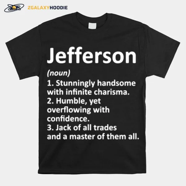 Jefferson Definition Unisex T-Shirt