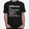 Jefferson Definition Unisex T-Shirt