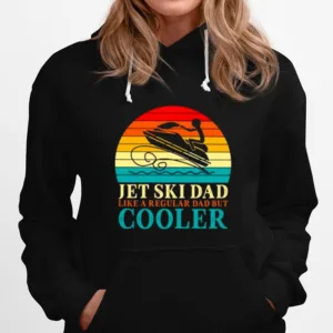 Jet Ski Dad Like A Regular Dad But Cooler Vintage Unisex T-Shirt