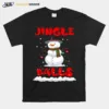 Jingle Balls Tinsel Tits Couple Christmas Snowman Unisex T-Shirt