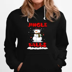 Jingle Balls Tinsel Tits Couple Christmas Snowman Unisex T-Shirt