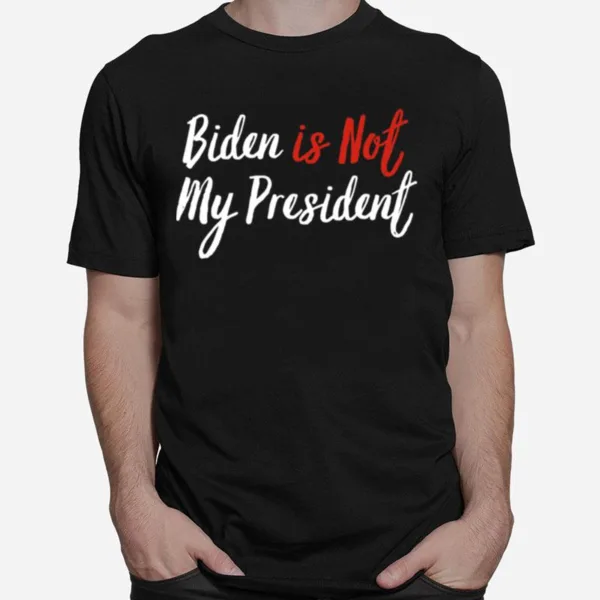 Joe Biden Is Not My President Won Election Vintage Unisex T-Shirt