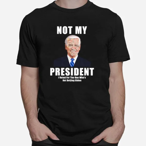 Joe Biden Vote Not My President Impeach Unisex T-Shirt