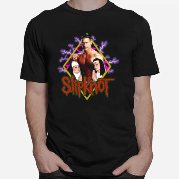 John Cena Paris Hilton And Nicole Richie Nuns Slipknot Unisex T-Shirt