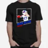 Josh Allen Buffalo Bills Circle The Wagons 8 Bit Retro Game Unisex T-Shirt