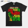 July 4Th Juneteenth 1865 Because My Ancestors Mens Girls T B0B3Dlrfbw Unisex T-Shirt