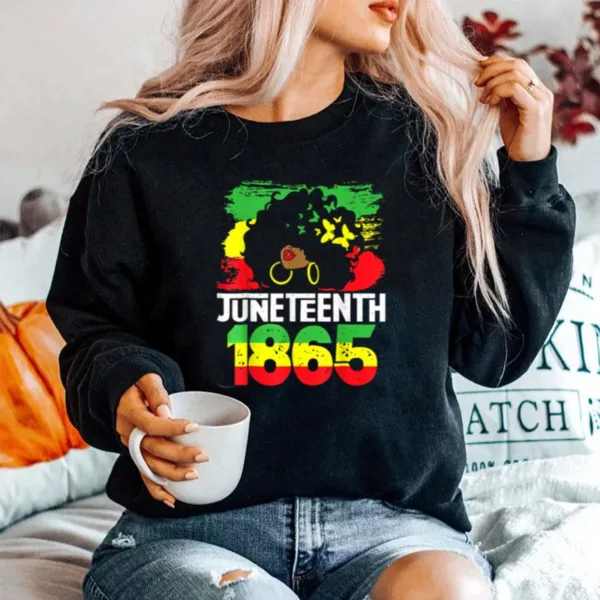 Juneteenth Is My Independence Day Black Women Freedom 1865 T B0B3Dll9Bd Unisex T-Shirt