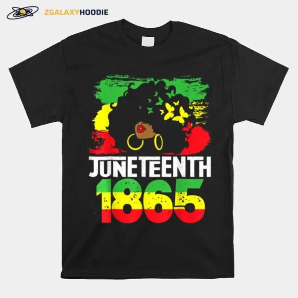 Juneteenth Is My Independence Day Black Women Freedom 1865 T B0B3Dll9Bd Unisex T-Shirt