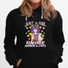 Just A Girl Who Loves Anime Ramen And Cats Unisex T-Shirt