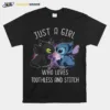 Just A Girl Who Loves Toothless And Stitch Unisex T-Shirt