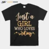 Just A Girl Who Loves Writing Unisex T-Shirt