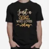 Just A Girl Who Loves Writing Unisex T-Shirt