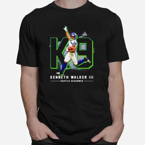 K9 Kenneth Walker Iii Seattle Seahawks Football Unisex T-Shirt