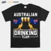 Kangaroo Australian Drinking Team Beer Drinker Australia Unisex T-Shirt