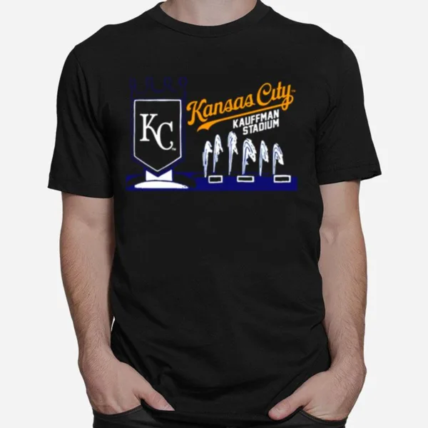 Kansas City Kauffman Stadium Unisex T-Shirt