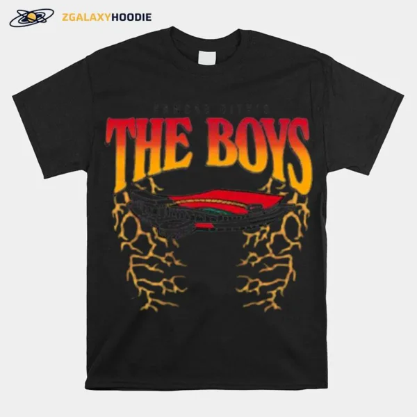 Kansas Citys The Boys Lightning Arrowhead Stadium Unisex T-Shirt