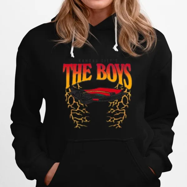 Kansas Citys The Boys Lightning Arrowhead Stadium Unisex T-Shirt