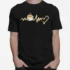 Kawaii Coffee Heartbeat Unisex T-Shirt