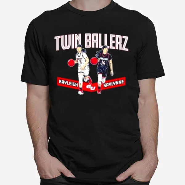 Kayleigh And Kaylynne Twin Ballerz Unisex T-Shirt