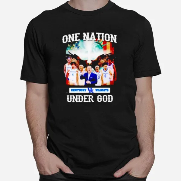 Kentucky Wildcats One Nation Under God Unisex T-Shirt