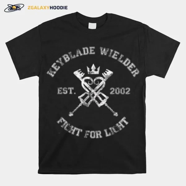 Keyblade Wielder White Kingdom Hearts Unisex T-Shirt